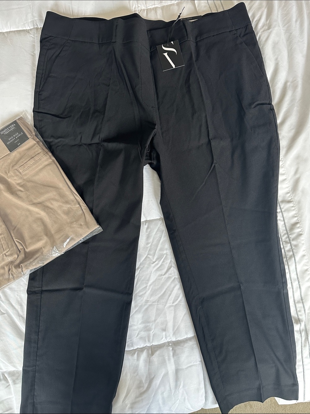 Simply Vera Vera Wang BLACK Pants